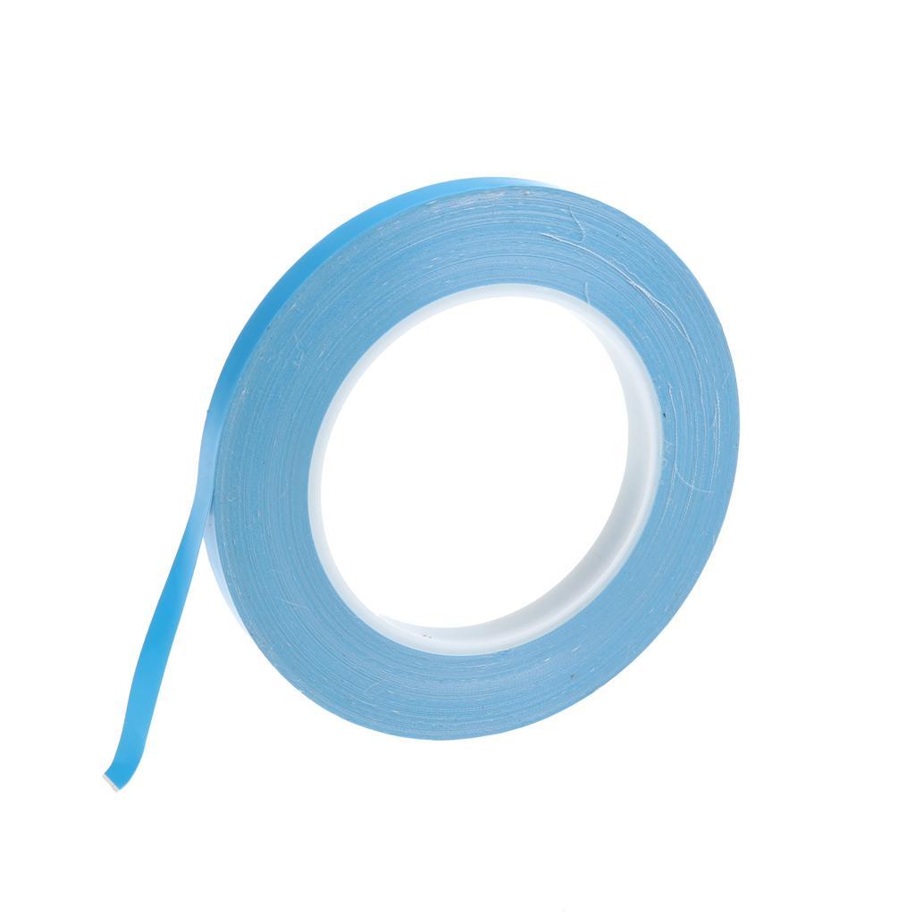 2pcs Thermal Adhesive Conductive Tape Cooling Tape for IC Chip Heatsink 10mm*25meters