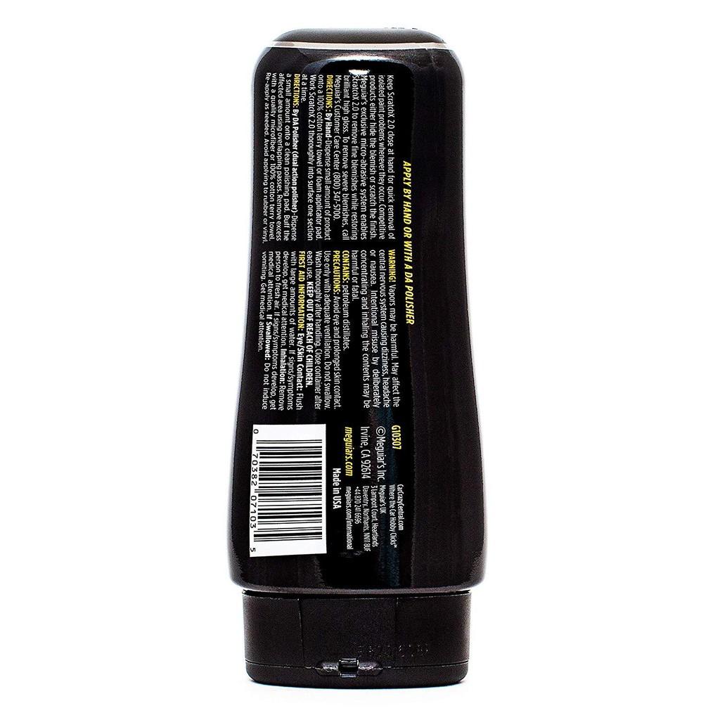 Meguiar's Xi xóa xước Scratch X 2.0, G10307EU, 7 oz, 207 ml