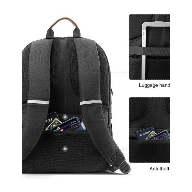 BALO TOMTOC (USA) TRAVEL BACKPACK FOR ULTRABOOK 15’22L BLACK-A76-E01D