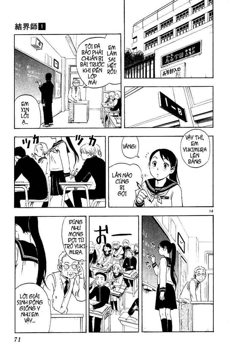 kết giới sư (remake) chapter 2 14