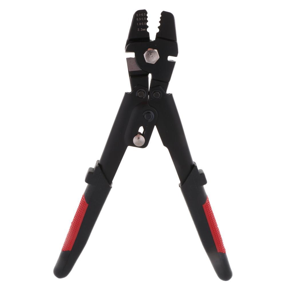 0.1-2.2mm Mini Wires End-Sleeves Ferrules Crimping Crimper Fishing Pliers