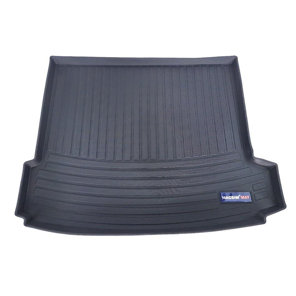 Thảm lót cốp xe ô tô BMW X6 2009-2017 nhãn hiệu Macsim chất liệu TPV cao cấp màu đen