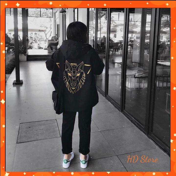 Áo khoác gió HADES , áo khoác form rộng unisex D101