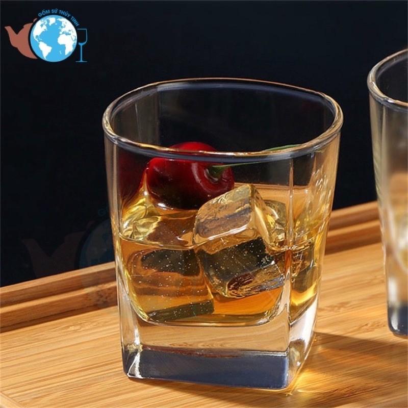 Bộ 6 cốc thủy tinh uống trà, cà phê cao cấp