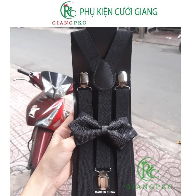 Dây đai chữ Y nam bản 2.5 cm đủ màu kèm nơ nhọn cao cấp Giangpkc mẫu mới tháng 2021 TP HCM