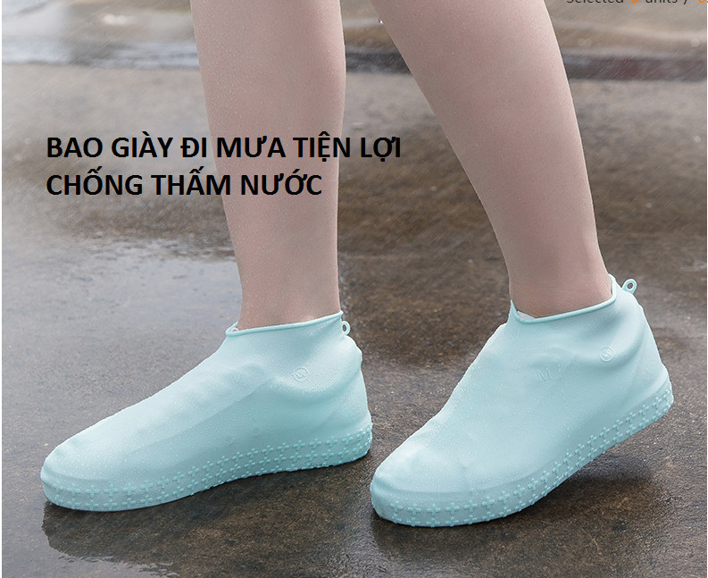 Bọc giày đi mưa nhỏ gọn thuận tiện dễ dàng mang theo