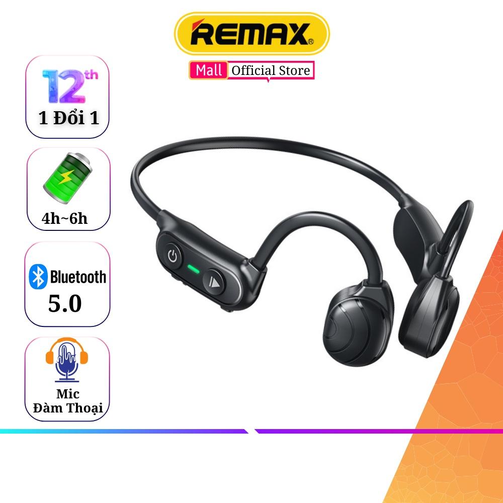 Tai nghe Bluetooth Truyền Xương thể thao Remax RB-S33 Dẫn truyền âm thanh qua xương, không gây đau tai - Remax Hàng Chính Hãng