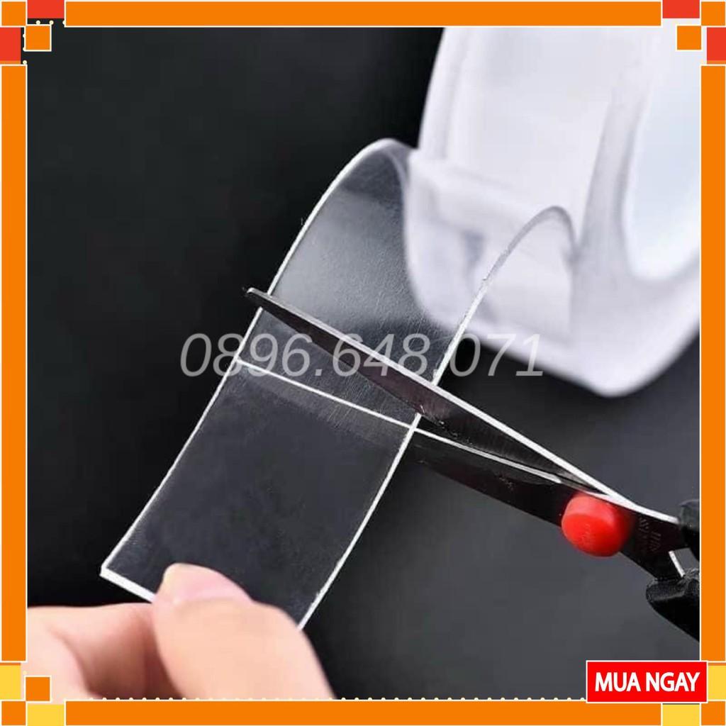 Băng Keo Hai Mặt Siêu Dính Trong Suốt – Băng Dính Hai Mặt Đa Năng Cường Lực