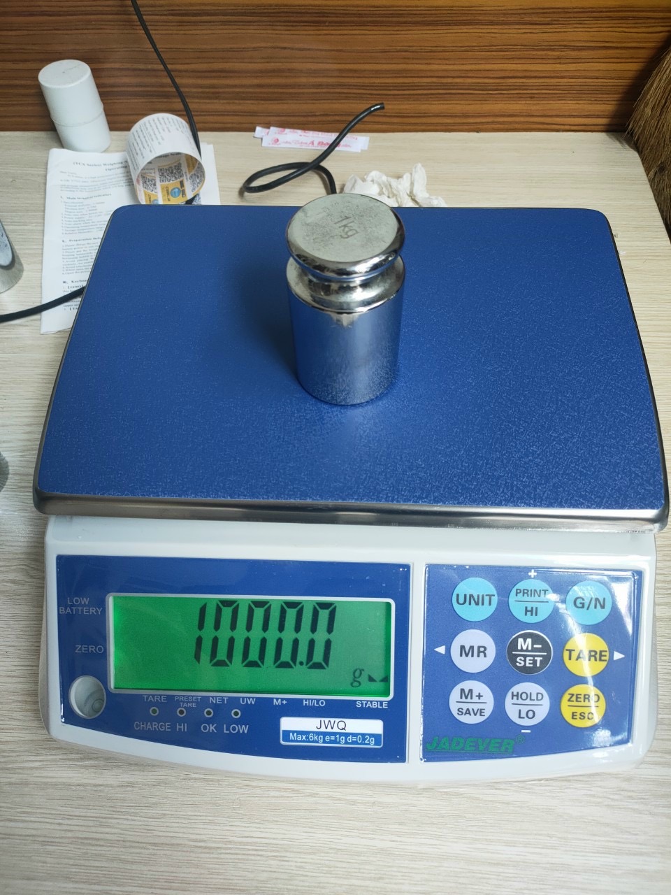 Cân Điện Tử JADEVER JCQ 6 KG