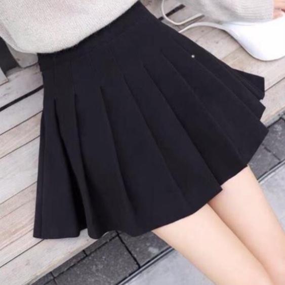 Chân váy xếp ly chất tuyết mưa form đẹp không xù lông chân váy tennis năng động thời trang Banamo Fashion 5314