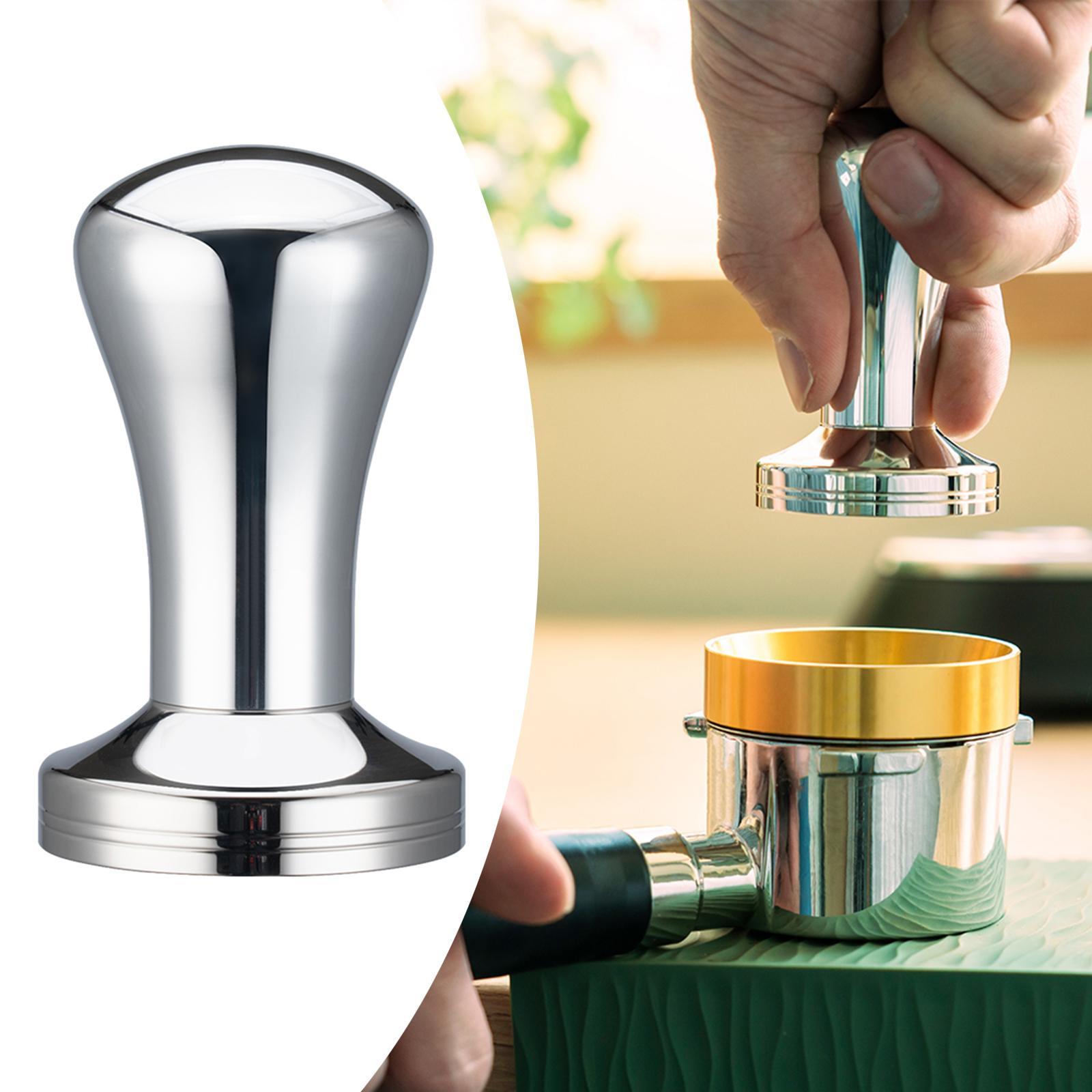 Espresso Tamper Aluminum Alloy Handle Coffee Distributor Leveler Tool for Cafe Office