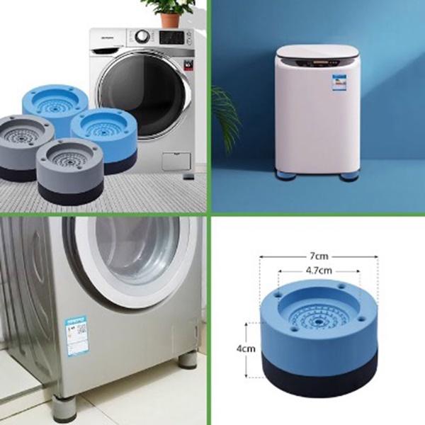 Bộ 4 chân Chống rung chân đỡ đa năng, chống rung máy giặt kiểu mới