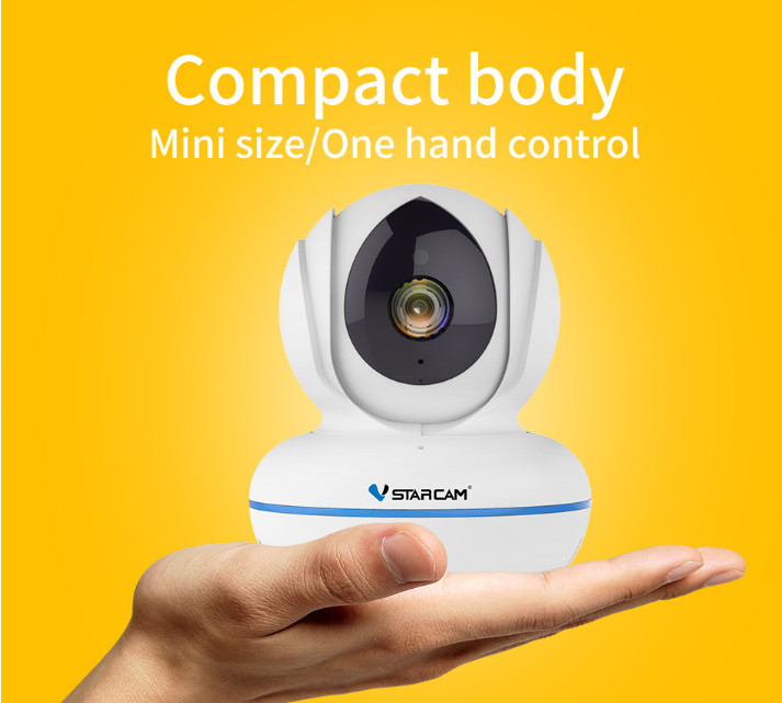 Combo Camera ip wifi không dây C22Q 2K 4MB H.265 Vstarcam , Kèm thẻ nhớ 32GB A1 Lexar - Hàng chính hãng