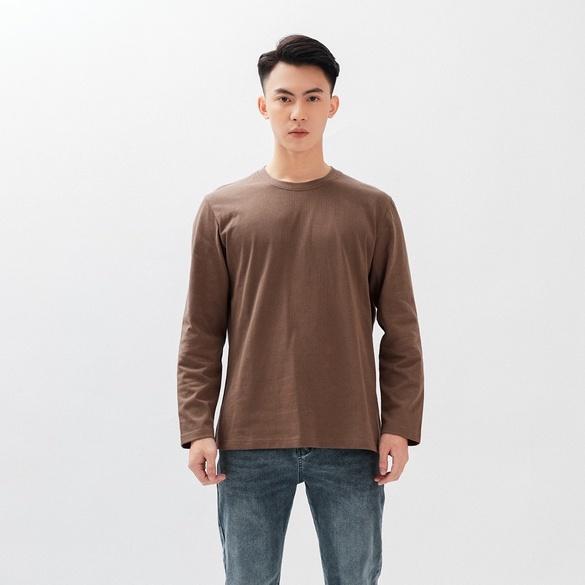 Áo thun dài tay thương hiệu thời trang nam 360 Boutique chất liệu 100% cotton dễ phối đồ- Made in Vietnam