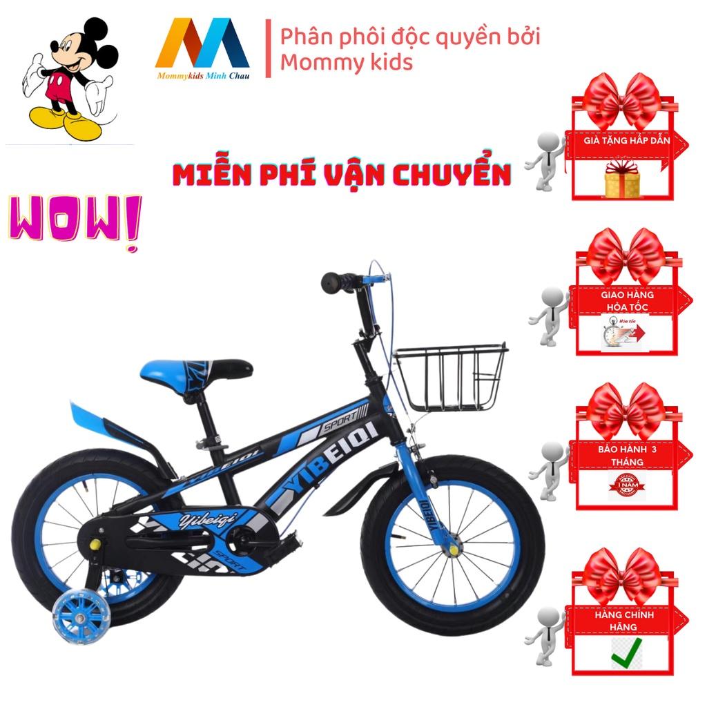 Xe đạp trẻ em Mommykids Minh Châu kiểu dáng địa hình size 12/14/16/18/20