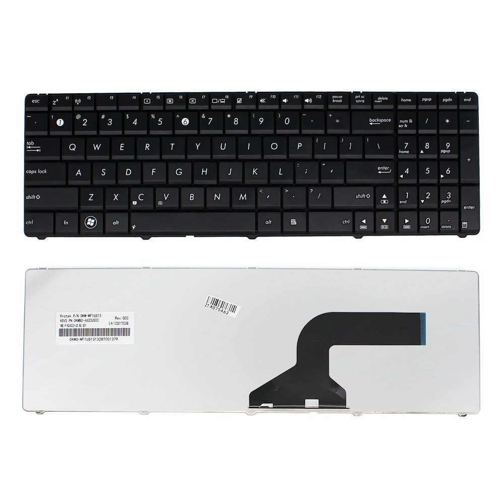 BÀN PHÍM THAY THẾ CHO LAPTOP ASUS K52, A52 A53 A73 K52 K53 K54 G51 G53 G60 G72 G73 U50 X52 X53 X54 X55 X73