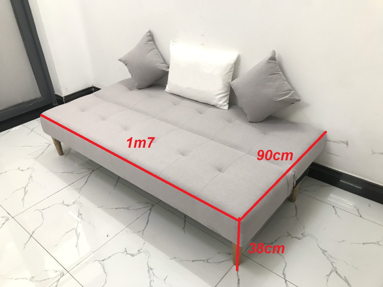 Bộ ghế sofa giường linco sofa bed phòng khách SFB-26