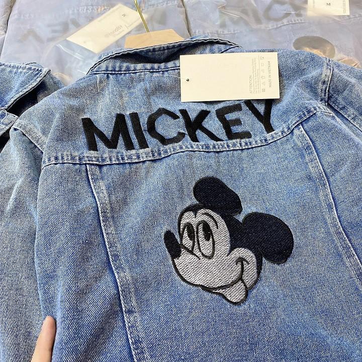 Áo khoác jean thêu micky cho nữ LS_ATN458