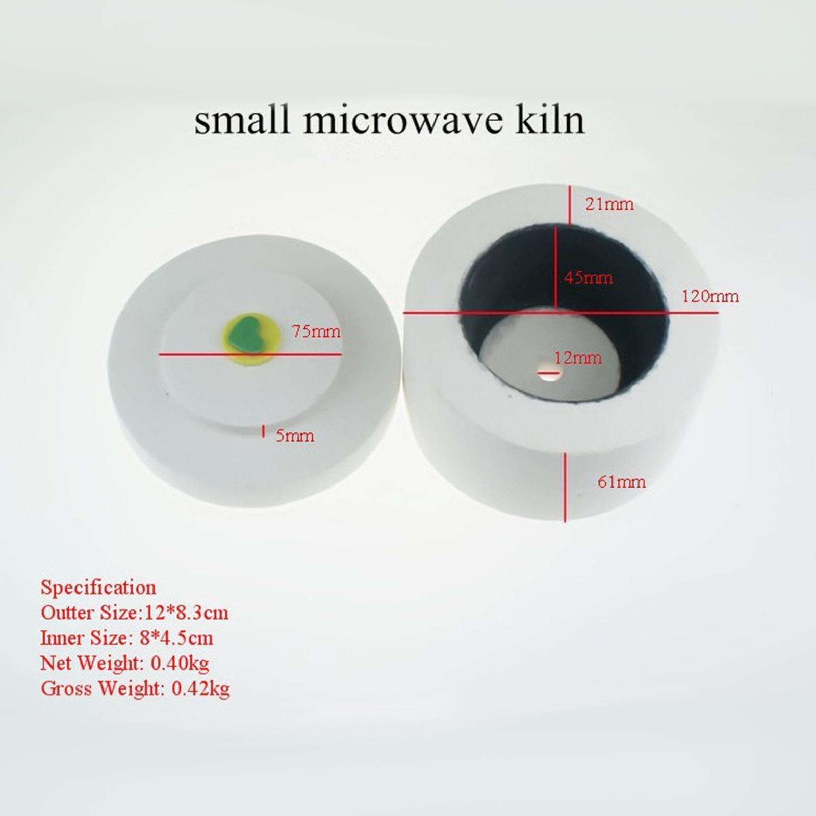 MICROWAVE KILN DIY MELTING STAINED FUSING JEWELRY CRAFT TOOLS