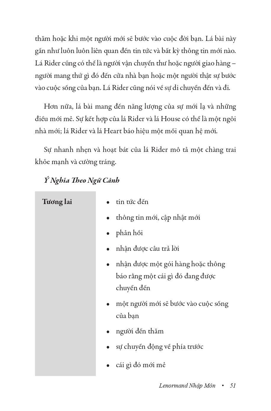 Sách - Lenormand Nhập Môn