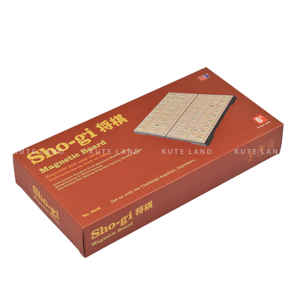 Bộ Cờ Tướng Shogi Nhật Bản UB 25x25 Cm Nam Châm Cao Cấp