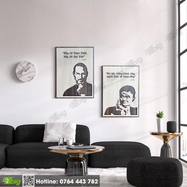 Tranh Treo Tường Tạo Động Lực Gỗ Decor Nội Thất