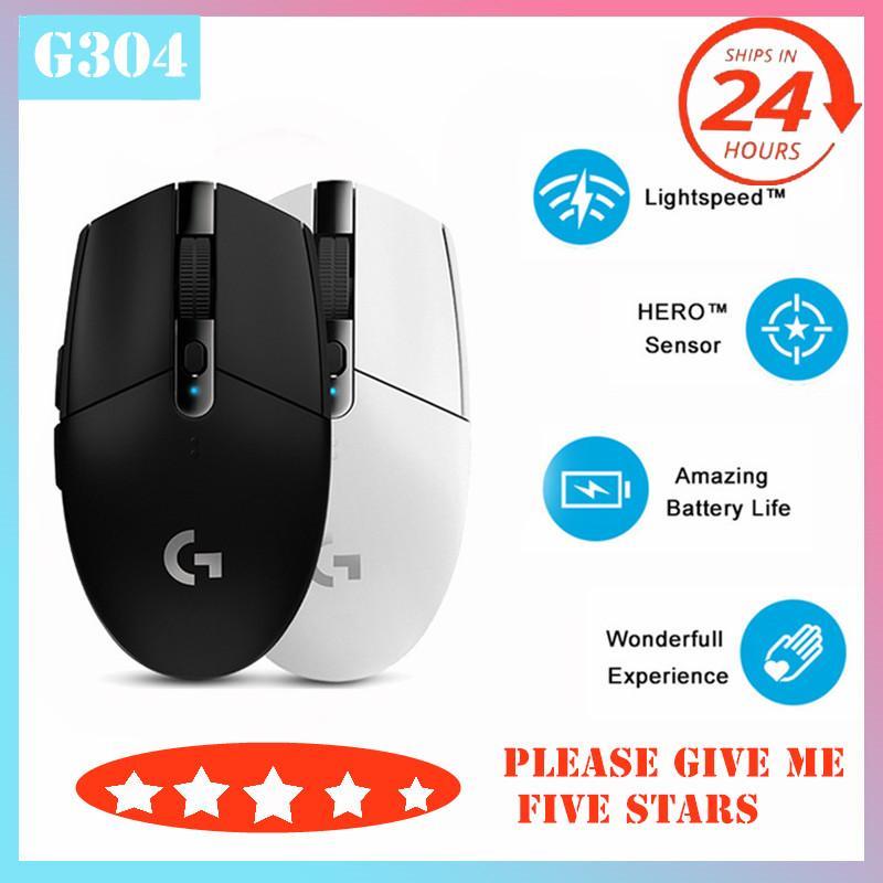 Chuột Không Dây G304 USB 2.4G 6 Nút Dành Cho Game Thủ