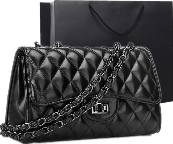 Túi xách da trần trám khoá xoay TX067 Hàng Nhập