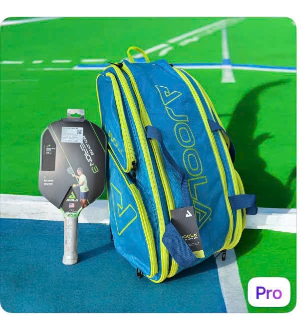 ￼(Chính Hãng)Túi JOOLA Tour Elite Pro Pickleball  - ( Bản Pro Size Lớn màu ngẫu nhiên )
