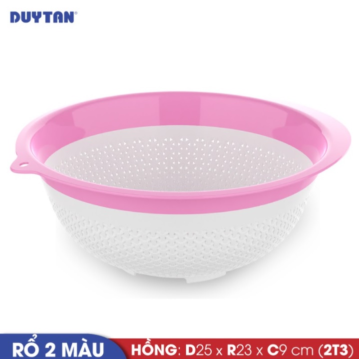 Rổ 2 màu nhựa Duy Tân 2T3 - 13894 - Giao màu ngẫu nhiên - Hàng chính hãng