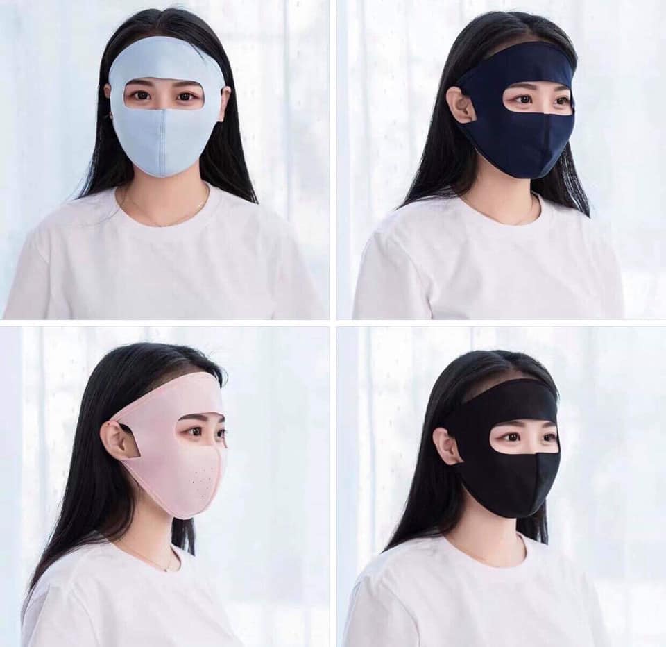 Khẩu Trang Ninja Tránh Nắng - Combo 5 Cái (màu ngẫu nhiên)