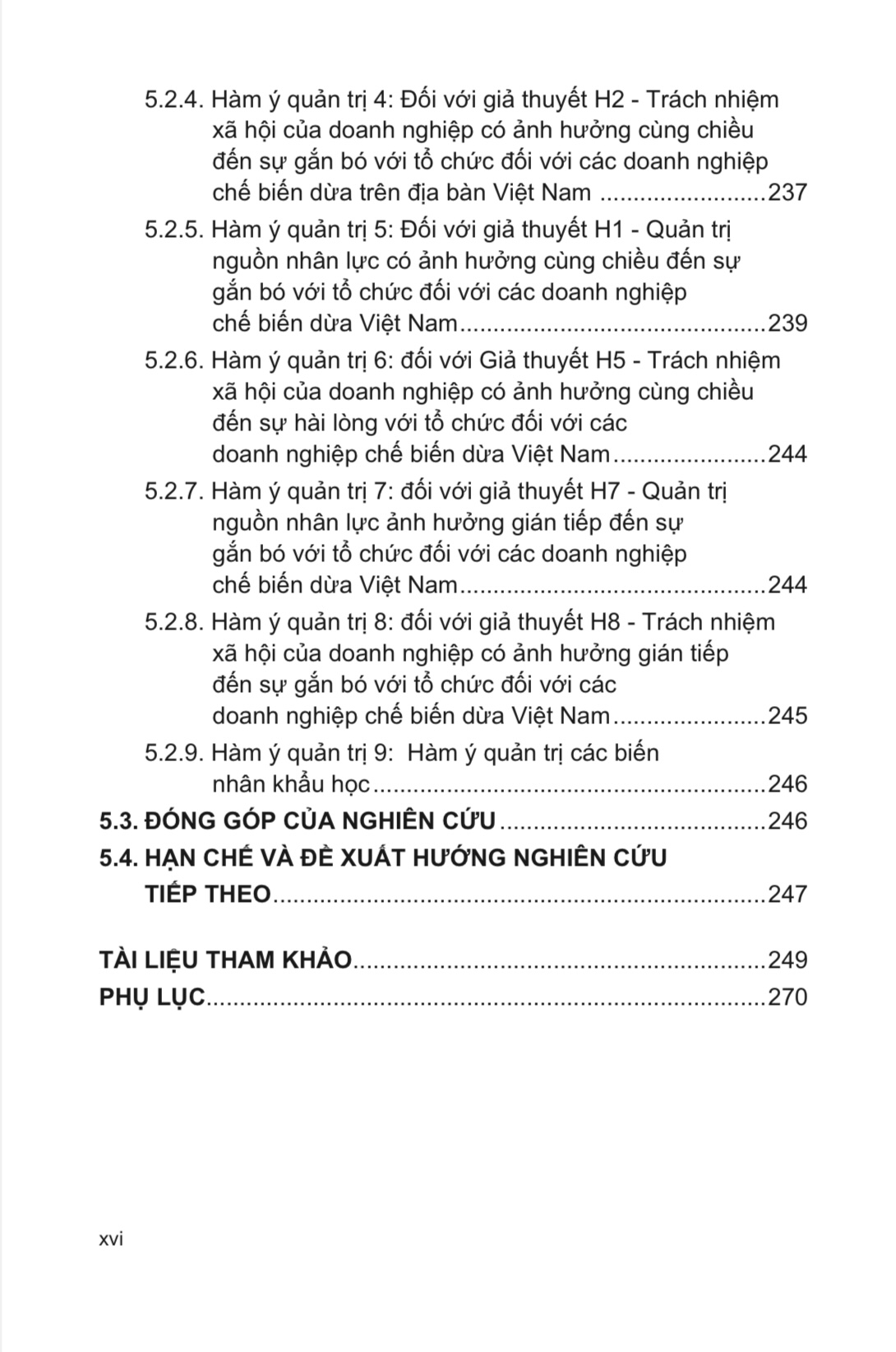 Ảnh Hưởng Của Quản Trị Nguồn Nhân Lực, Trách Nhiệm Xã Hội Đến Sự Hài Lòng Và Gắn Bó Của Người Lao Động Với Tổ Chức Tại Các Doanh Nghiệp Chế Biến Dừa Việt Nam - Sách Chuyên Khảo