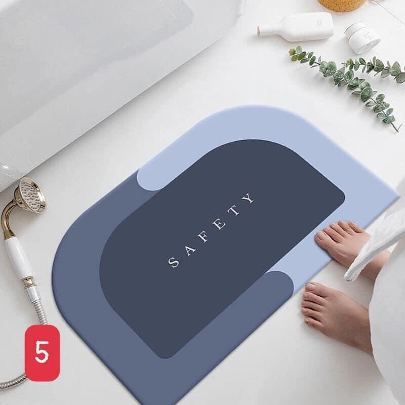 Thảm chân Silicon sang trọng chống trượt nhà tắm, trong nhà.