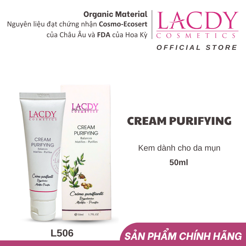 Kem Dành Cho Da Mụn Lacdy -CREAM PURIFYING 50ml