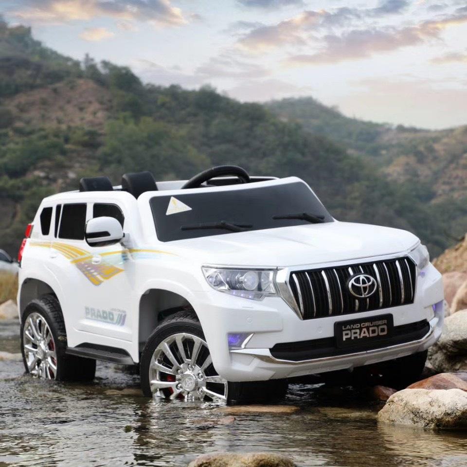 Ô tô xe điện đồ chơi TOYOTA 2 chỗ 4 động cơ cho bé tự lái và điều khiển xa