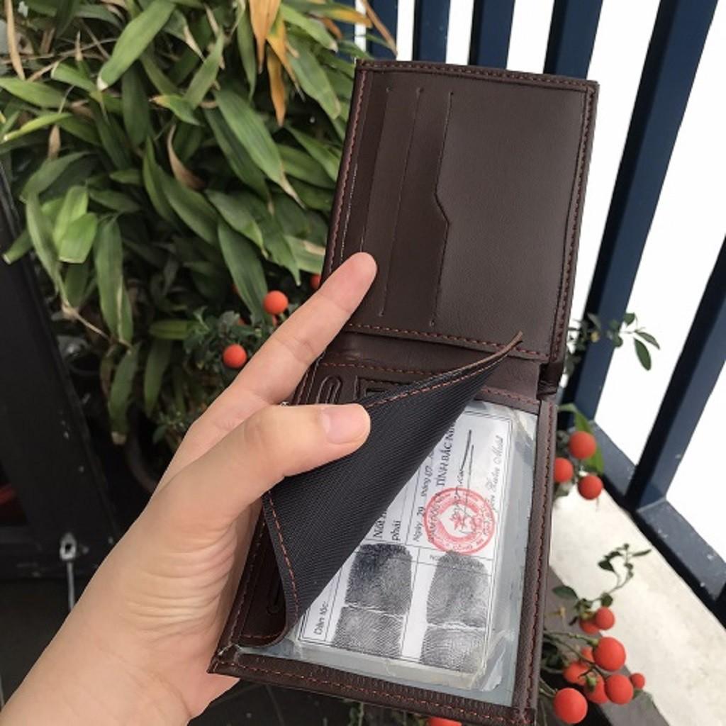 Ví nam chất da đẹp thời trang cao cấp, Bóp da PU xịn nhiều ngăn đẳng cấp nam tính GC01840