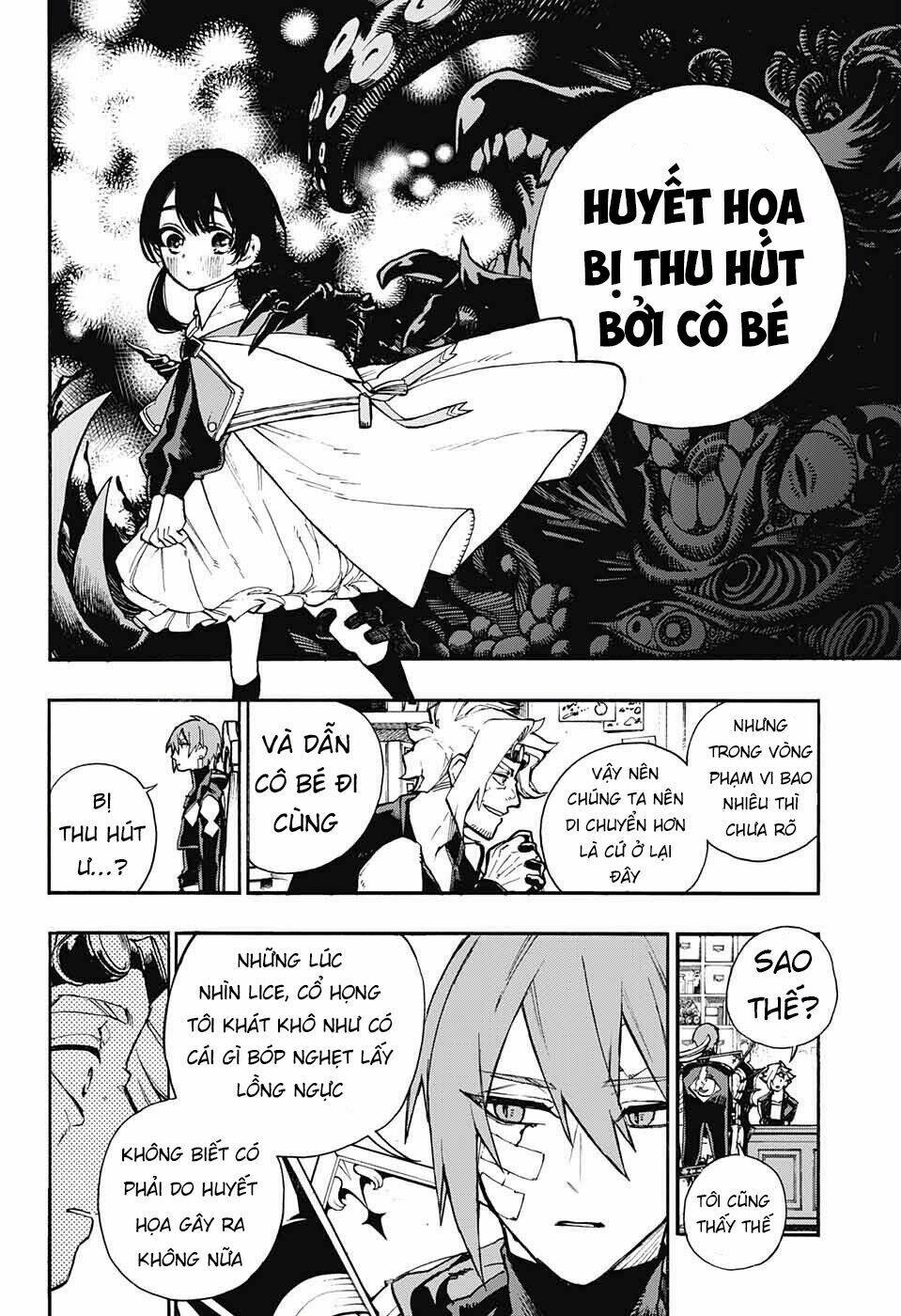 những bức họa quái dị của phù thủy chapter 8 11