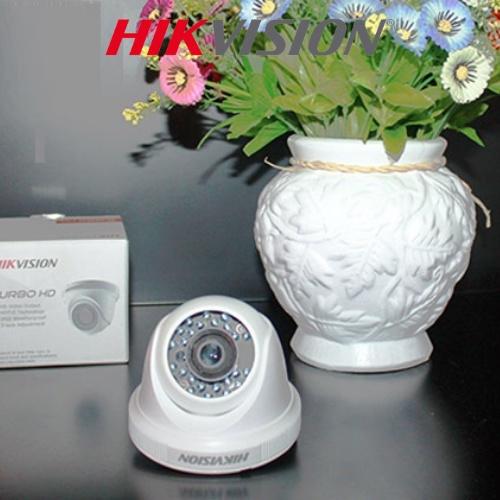 Camera Hikvision DS-2CE56D0T-IRP, Camera quan sát Analog trong nhà HD-TVI 2 MP vỏ nhựa, bán cầu (Dome). Hàng chính hãng