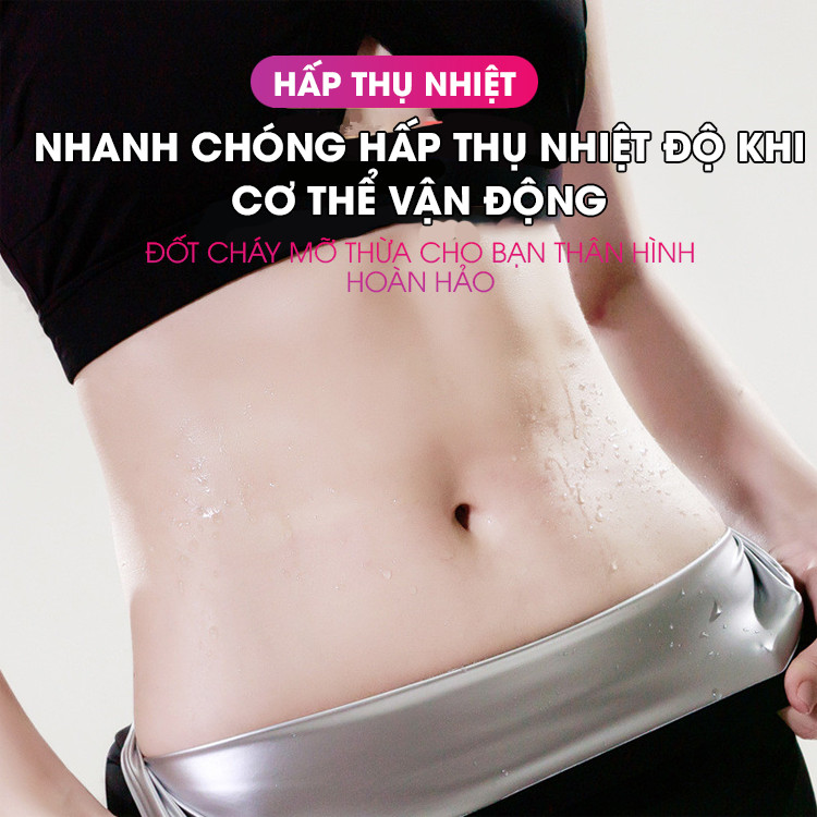 HOT - Quần Đổ Mồ Hôi, Giảm Mỡ Bụng Cho Nữ, Tự Tin Khoe Vòng 2