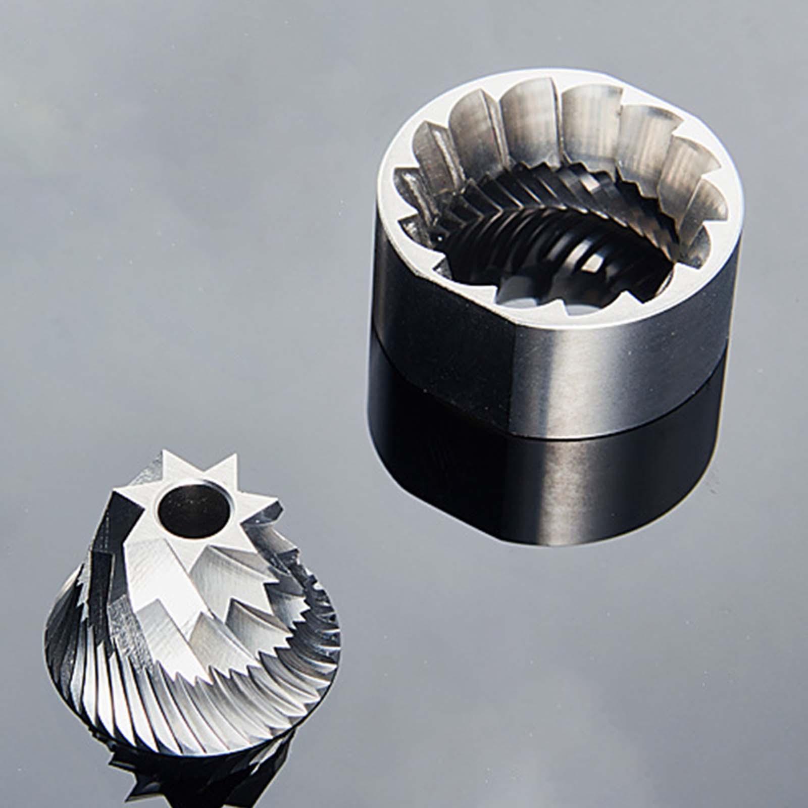 Stainless Steel E&B Conical Burr Higher Grinding Efficiency for Pour Over