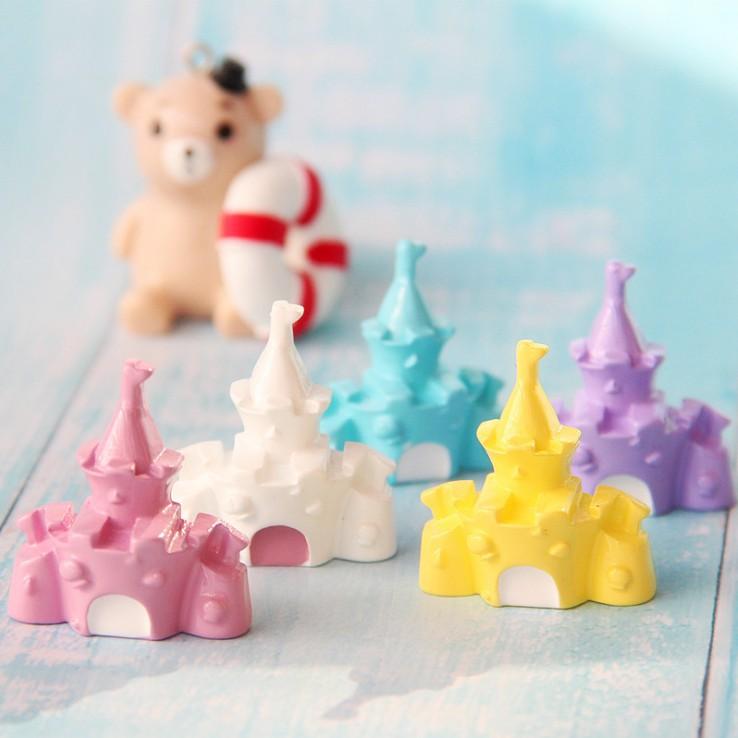 Chuyên Charm * Charm hình lâu đài và phao biển cho các bạn làm decor vỏ ốp điện thoại, ghim áo, DIY