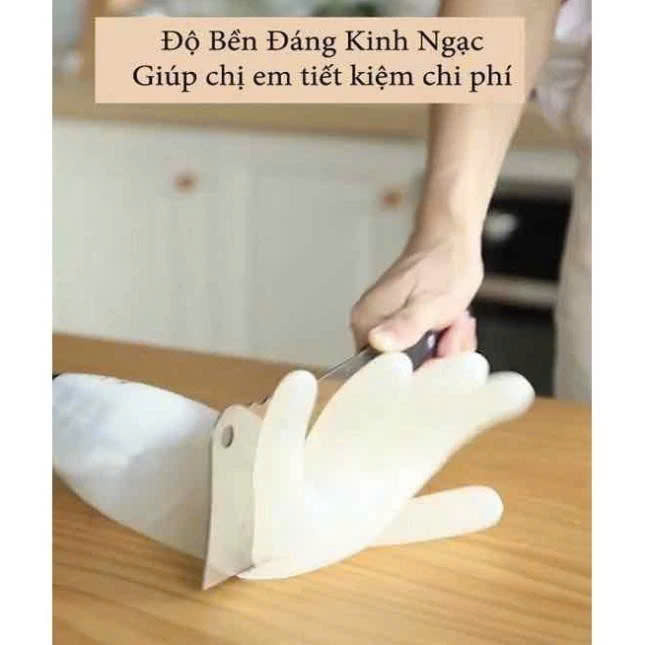 Găng tay cao su siêu dai rửa bát, bao tay cao su rửa chén, vệ sinh nhà cửa, an toàn, không mùi hôi SIZE S