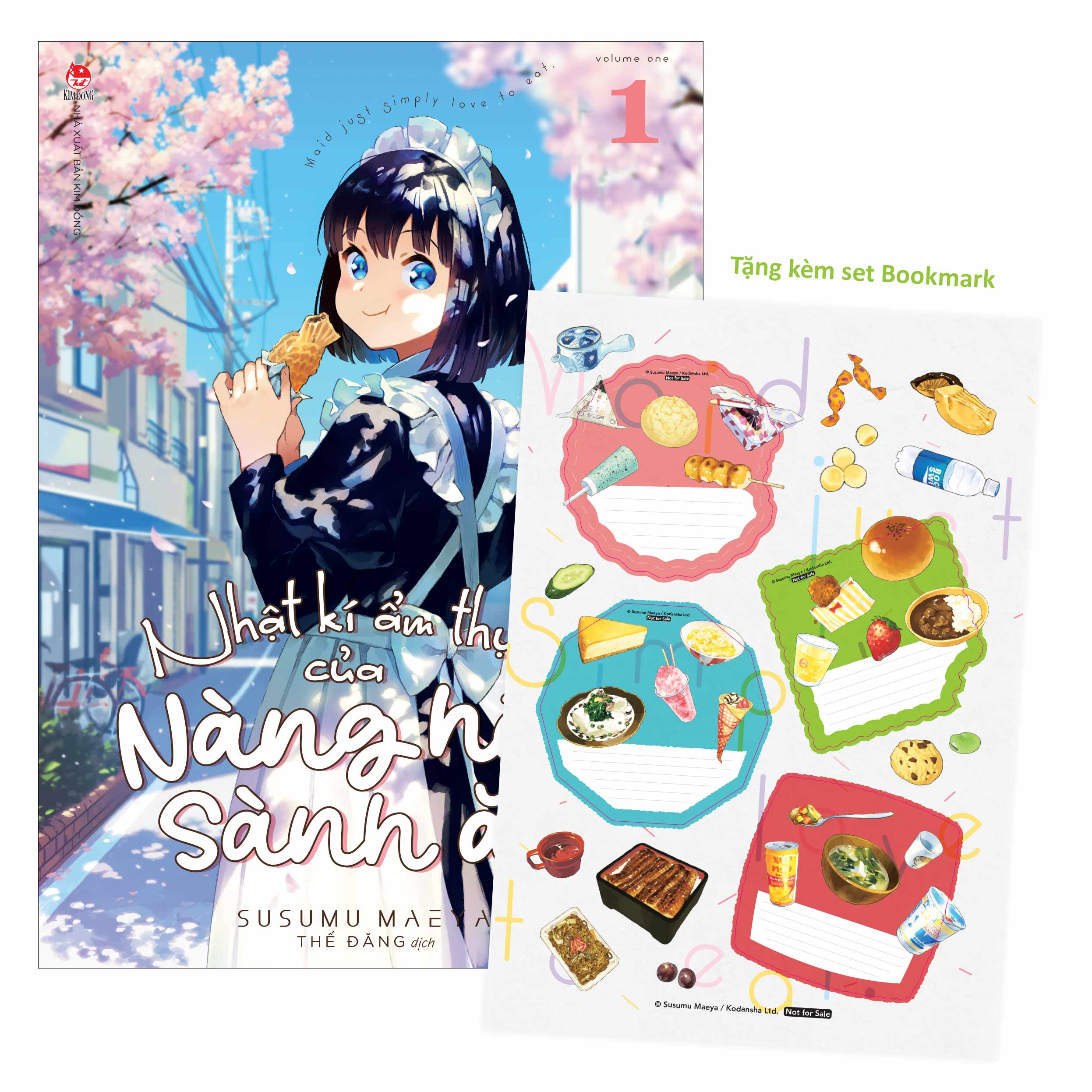 Nhật Kí Ẩm Thực Của Nàng Hầu Sành Ăn - Tập 1 [Tặng Kèm Set Bookmark]