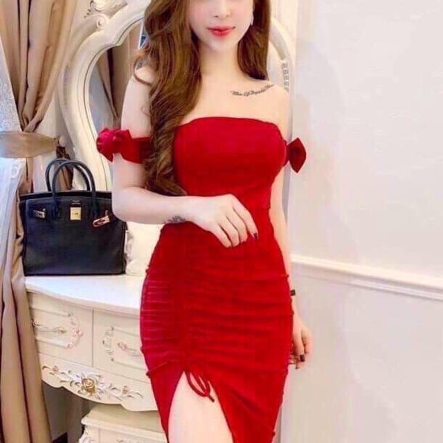 Body tay nơ cúp ngực sexy sang chảnh (có mút ngực)