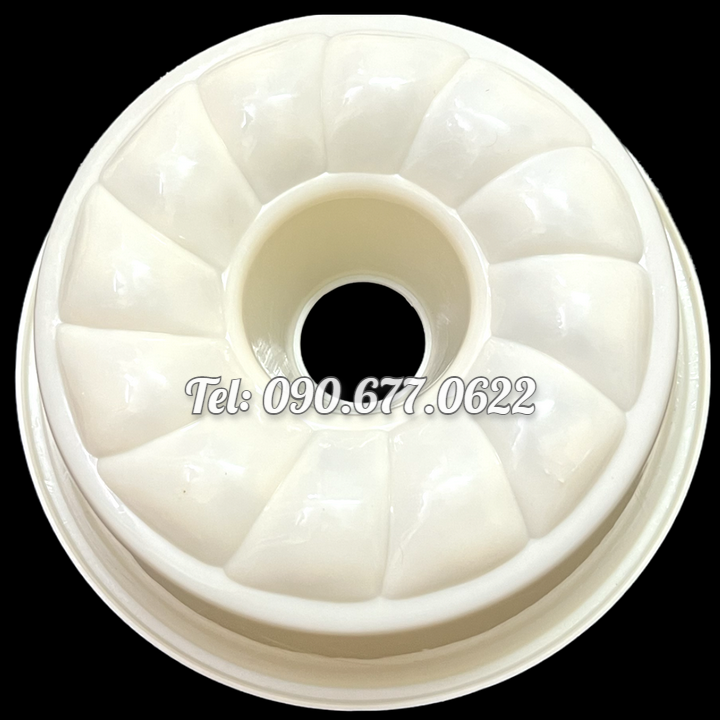 Khuôn làm bánh, rau câu xoắn ốc tròn có lõi – Loại 20 cm – Mã số 1940