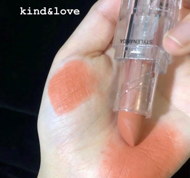 Son Thỏi Lì 3CE Soft Matte Lipstick 3.5g KIND&amp;LOVE - Màu Cam Nude Tây, Vỏ Trong Suốt Lên Màu ChuẩN [CHÍNH HÃNG]