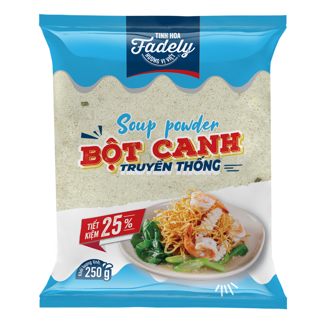 Combo 4 gói Bột Canh Fadely