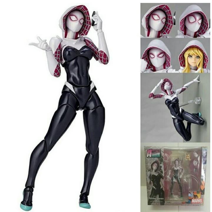 Mô Hình Figure Nhân vật Phim người nhện Nữ Marvel 15cm có khớp