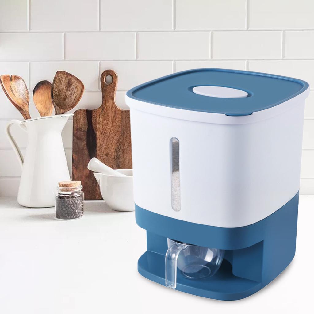 Rice Container Large Moisture-Proof Multipurpose Storage Tank Bucket Rice Cylinder for Dry Food Storage Container Machine