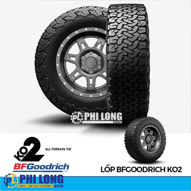 LỐP BFGOODRICH ALL-TERRAIN T/A KO2 LT275/65R17 (MADE IN THAILAND)